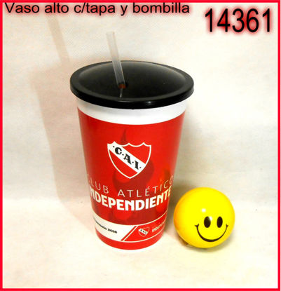 Imagen de VASO INDEPENDIENTE /TAPA Y BOMBILLA 3.23